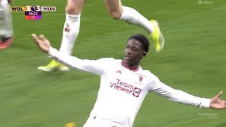 Kobbie Mainoo Goal vs Wolves  Man United vs Wolves [upl. by Nrev789]