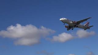 SUPER DÉCOLLAGE dun airbus A319 Volotea de Caen Carpiquet [upl. by Loar]