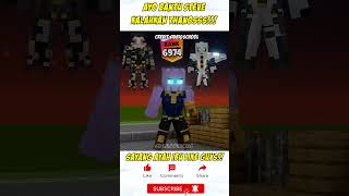 Ayo bantu Herobrine kalahkan rank Thanos jahat‼️😱 shorts shortvideo game funny minecraft [upl. by Nesto]