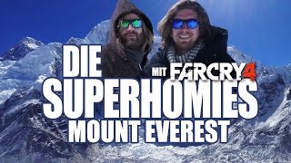 Die Superhomies in Nepal  Mount Everest mit Gronkh amp Sarazar für Far Cry 4 [upl. by Idnahk964]