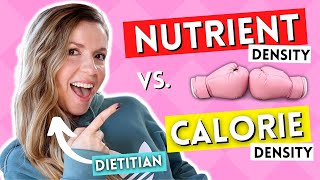 NUTRIENT Density vs CALORIE Density Whats the Difference amp Why It Matters [upl. by Enairb]