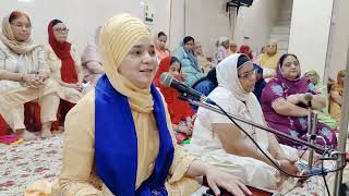 Dhan Guru Arjun Dev Sukhmani Sahib 🙏 Harneet Kaur GURUs KAUR 📿 [upl. by Narih]