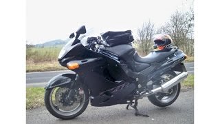 Kawasaki zzr1100zx11 ride through llanberis pass wales uk [upl. by Annid594]