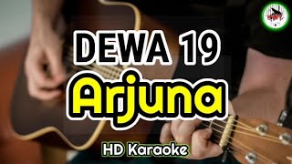 DEWA 19  Arjuna karaoke Indonesia [upl. by Phillips589]