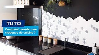 Comment poser un carrelage mural pour une crédence de cuisine [upl. by Babb]