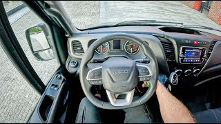 NEW Iveco Daily 2023 F1C 30 L 180HP0100 POV Test Drive 1807 Joe Black [upl. by Fairfield]