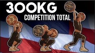 300kg Competition Total and How I Got There [upl. by Ijar]