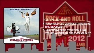 Inductee Spotlight Glyn Johns [upl. by Billat]