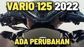 VARIO 125 TERBARU 2022 BERUBAH LAGI VARIAN PALING KEREN TIPE CBS BLACK FITUR DAN HARGA TERBARU [upl. by Aicele]