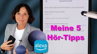 5 Tipps zum Hören mit dem Echo Dot und Alexa Für Senioren einfach erklärt [upl. by Erminna]