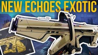 NEW ECHOES EXOTIC MASSIVE PREVIEW amp MORE  Destiny 2 Echoes [upl. by Halfon]