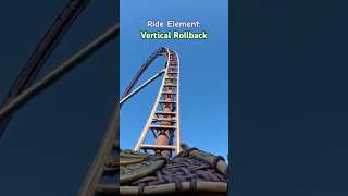 Ride Element Vertical Rollback rollercoaster [upl. by Pasahow]