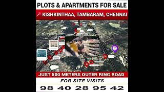 Low Price Plots  2 BHK amp 3 BHK Apartments in Tambaram  Rs Realty  Urbanrise [upl. by Nolyaj]