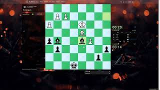 Blundering a Queen but STILL DESTROYING On Black 1600s BULLET CHESS [upl. by Maddi]