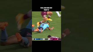 Josh AddoCarr every Stage of Origin Try rugbyfootball [upl. by Sayette]