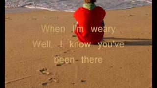 Leona Lewis  Footprints in the sand Lyrics [upl. by Latoniah292]