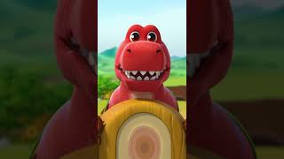 🏎️ Here comes the TRex Car dinosaurforkids [upl. by Kailey]