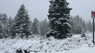 09152023 Colorado Mountains  First Snow of the Season [upl. by Aivital]