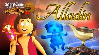 Annoying Orange  Storytime 15 Aladdin [upl. by Faires306]