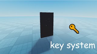 How To Make A Key System Roblox Studio [upl. by Aletta14]