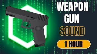 Weapon Gun Sound Effect🎧 Gun Shot Sounds Effect Loud🎧😴 1 Hour [upl. by Sseb687]