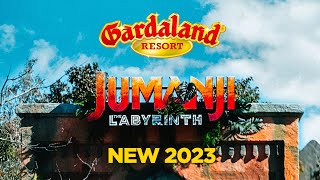 JUMANJI The Labyrinth a GARDALAND siamo sicuri sia unattrazione [upl. by Nnyled942]