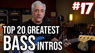 TOP 20 ROCK BASS INTROS OF ALL TIME [upl. by Dhiman]