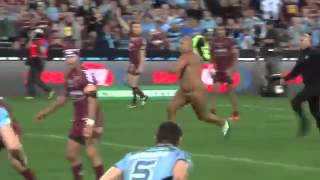 State of Origin 2013 Game 3 The STREAKER [upl. by Bakki]