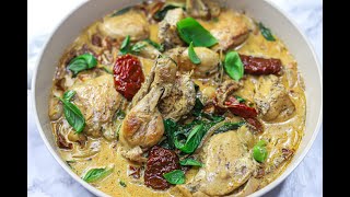 Creamy Sun Dried Tomato Chicken [upl. by Roda]