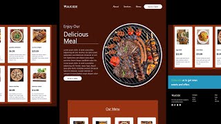 Restaurant Website  Complete React JS  TailwindCSS for Beginners amp Advanced [upl. by Rihat]