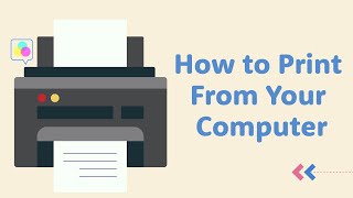 How to Print From Your Computer [upl. by Notserc]