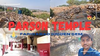 Faridabad Hidden Gem 😍 Parson Temple😘  Beautiful Hidden Places Near Delhi NCR 🏞️🤍 vlog [upl. by Anairuy]