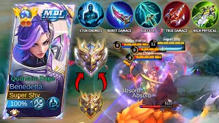 NO MORE HYBRID BUILD THIS FULL DAMAGE BUILD CAN TOTALLY DESTROY ENEMIES 💀 must try  MLBB [upl. by Nnyliram]