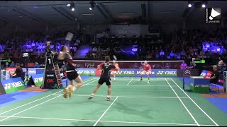 Lee Yongdae  Yoo Yeonseong vs Mathias Boe  Carsten Mogensen  MD SF Denmark Open 2014 [upl. by Anitsud]