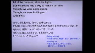 One Direction  History 歌詞日本語訳 Lyrics in Japanese [upl. by Fabrin]