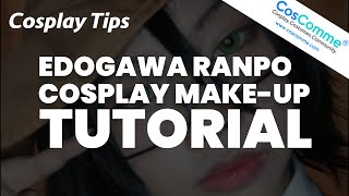 Edogawa Ranpo Cosplay Makeup Tutorial by Iyah Cos [upl. by Llekim635]