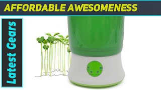 Automatic Seed Sprouter for YearRound Bean Sprouts  Homemade Sprouting Machine [upl. by Merry]