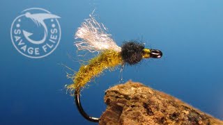 Fly Tying the QT Caddis Simple Caddis Nymph Pattern [upl. by Crowley]