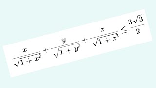 An Interesting Inequality [upl. by Acemaj]