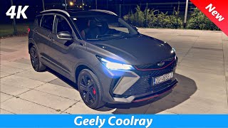 Geely Coolray 2024 First look at Night 4K Exterior  Interior Night Visual Review [upl. by Eisac]