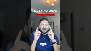 Best cheap family holiday package for Dubai 10 nights in August 2024 summer school holidays dubai [upl. by Airakaz]