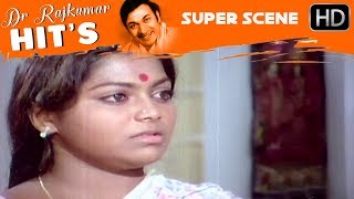 Saritha Dailogue Scenes  Hosabelaku Kannada Movie  Kannada Super Scenes  DrRajkumar [upl. by Beniamino]