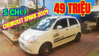 Chevrolet Spark LT 08MT 2009 số sàn tiết kiệm xăng giá chỉ 49tr 0936401783 [upl. by Remmer104]