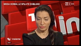 ELISABETTA FRANCHI  Intervista quotTG 2 Insiemequot [upl. by Millman]