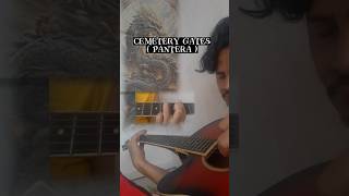 Cemetery gates guitar guitarmusic song cover music [upl. by Erehs]