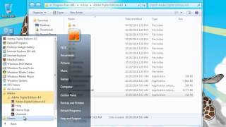 Uninstall Adobe Digital Editions 40 [upl. by Ahsyekat]