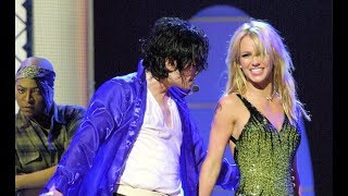 Michael Jackson amp Britney Spears Duet  The Way You Make Me Feel HD Remaster [upl. by Anastice]