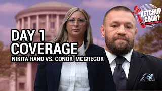 Conor McGregor Day 1 Trial Coverage  TUJ Highlights [upl. by Victor576]