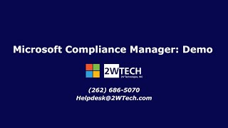 Microsoft Purview Compliance Manager Demo Master Regulatory Compliance in Microsoft 365 [upl. by Strander]