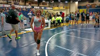 2023 TriState Tough Girl Wrestling Tournament 🤼 Quarter Final 1214 years old 105115lbs [upl. by Aisan]